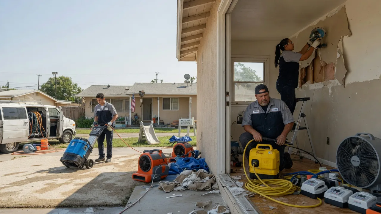 Water Damage Restoration in Red Oak, OK near me